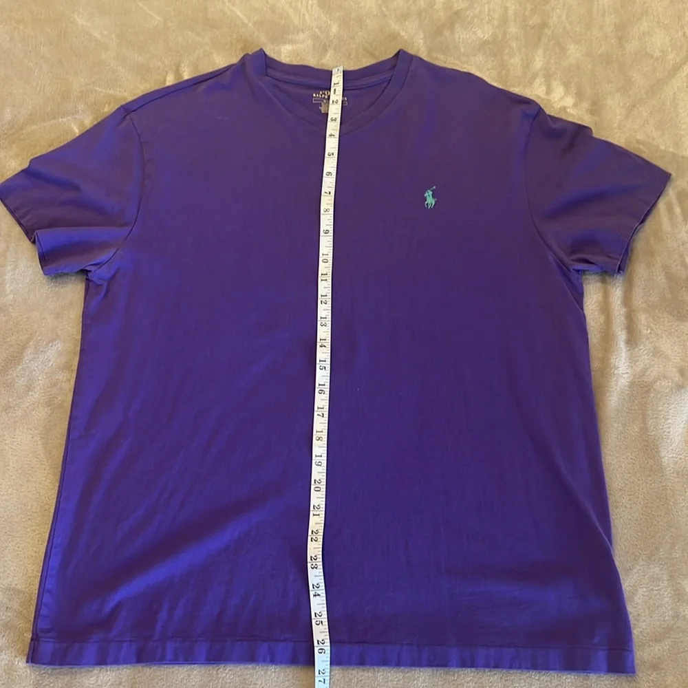 Ralph Lauren Purple Short Sleeve Polo